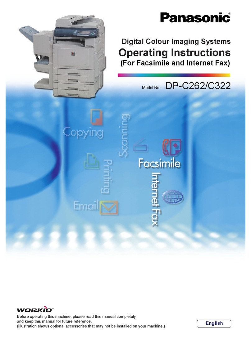 Panasonic Workio DP-C262 User manual