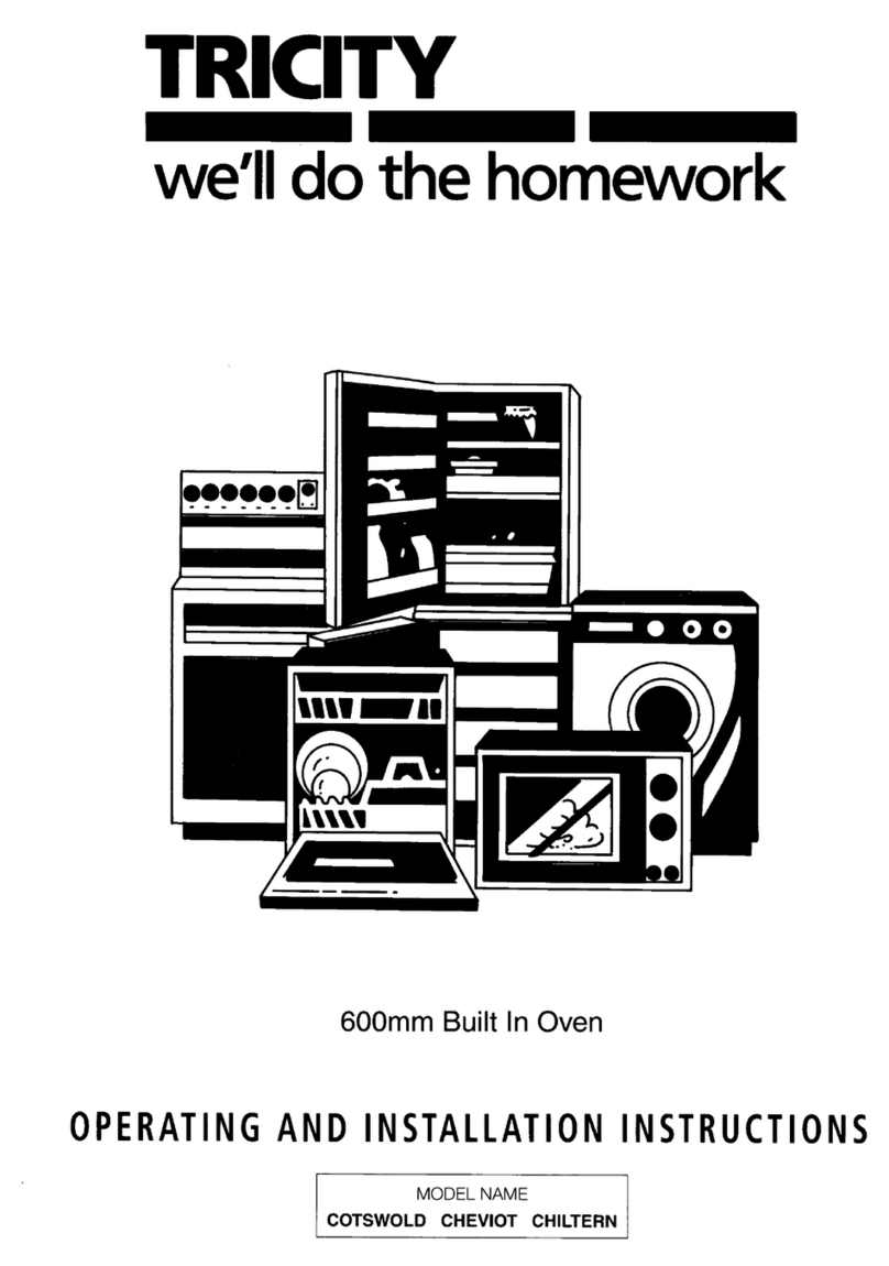 Tricity Bendix COTSWOLD User manual