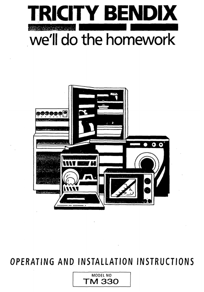 Tricity Bendix TM 330 User manual Tricity Bendix TM 330 User manual
