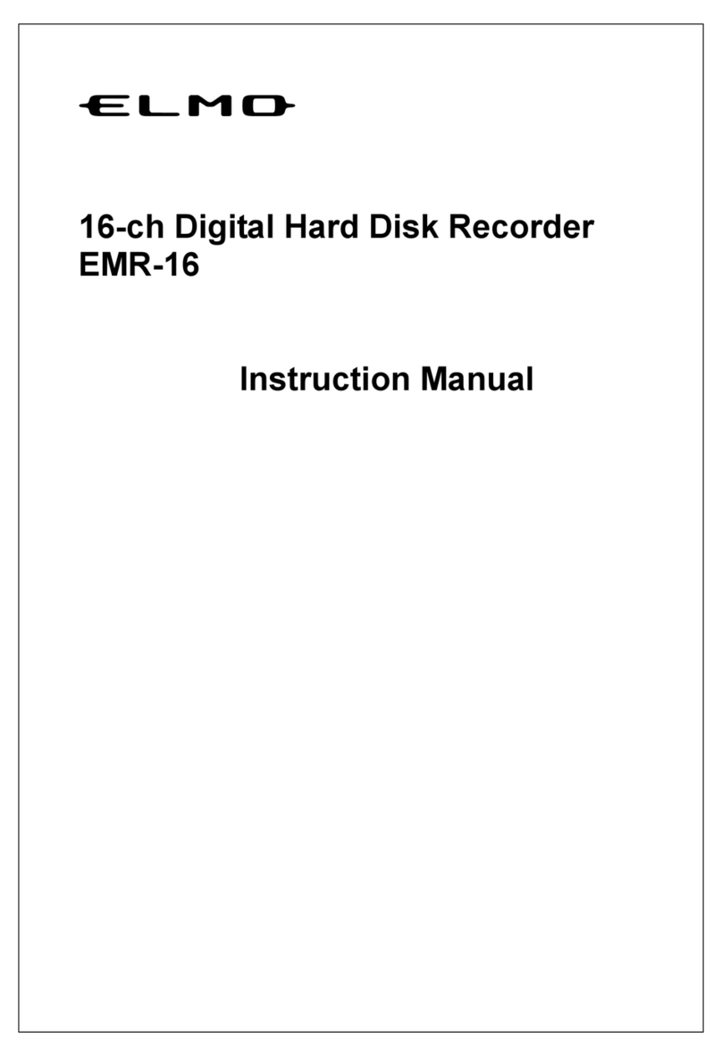 Elmo ProVidient EMR-16 User manual