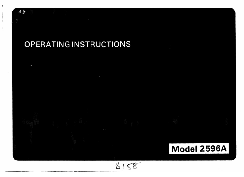 Tricity Bendix 2596A User manual Tricity Bendix 2596A User manual
