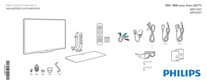 Philips 40PFL7007 User manual