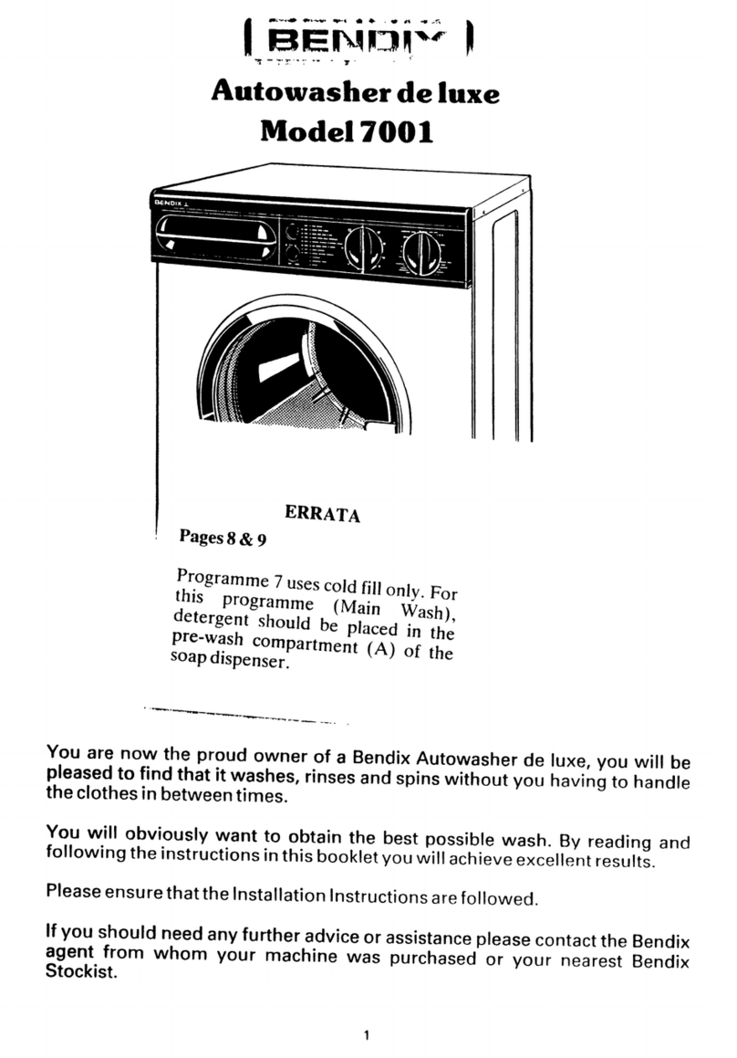 BENDIX 7001 Quick guide BENDIX 7001 Quick guide