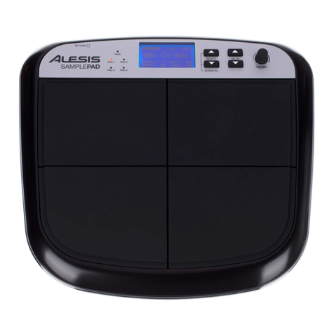 Alesis SamplePad quick start guide