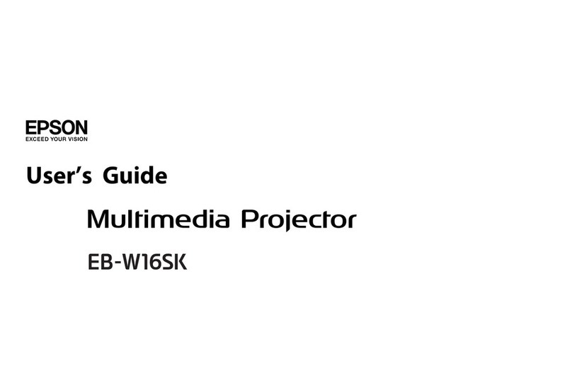 Epson EB-W16SK User manual