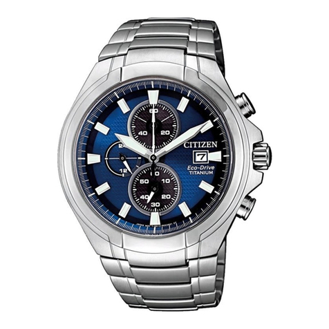 Citizen Eco-Drive CTZ-B8143 User manual