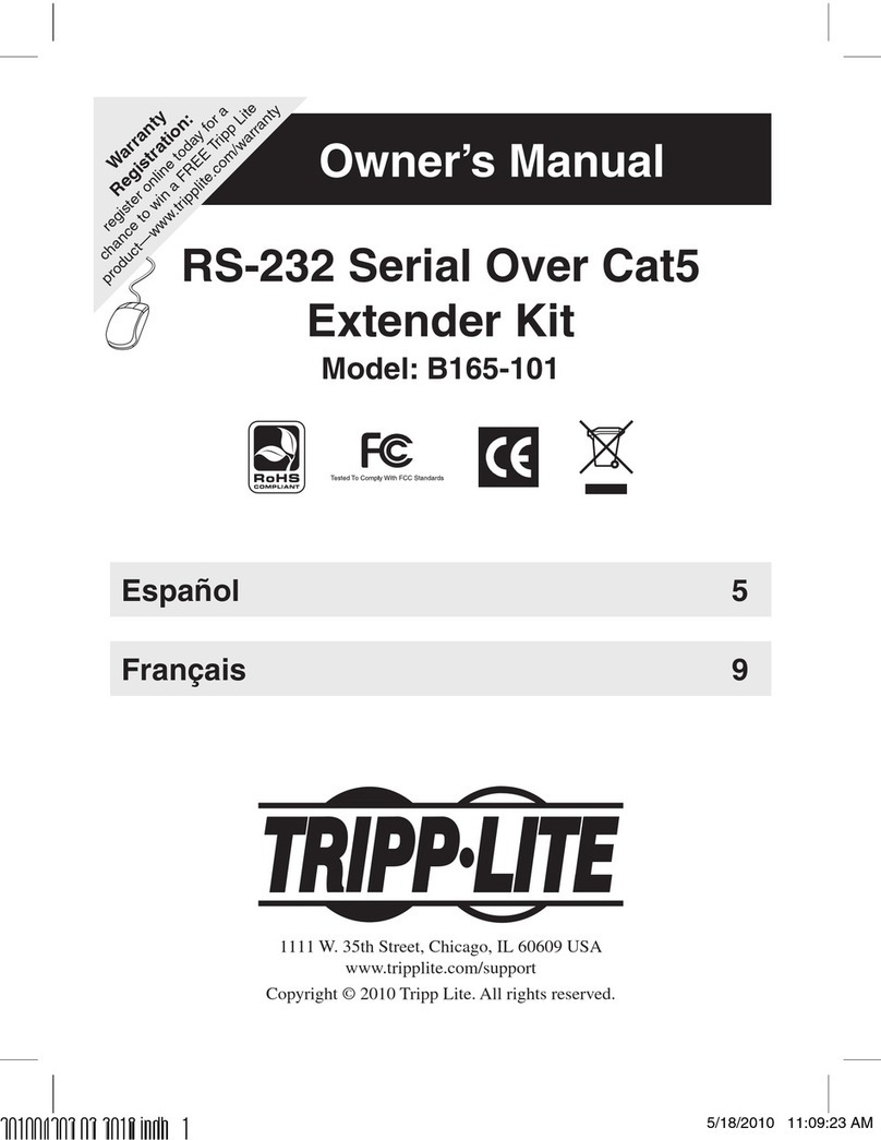 Tripp Lite B165-101 User manual