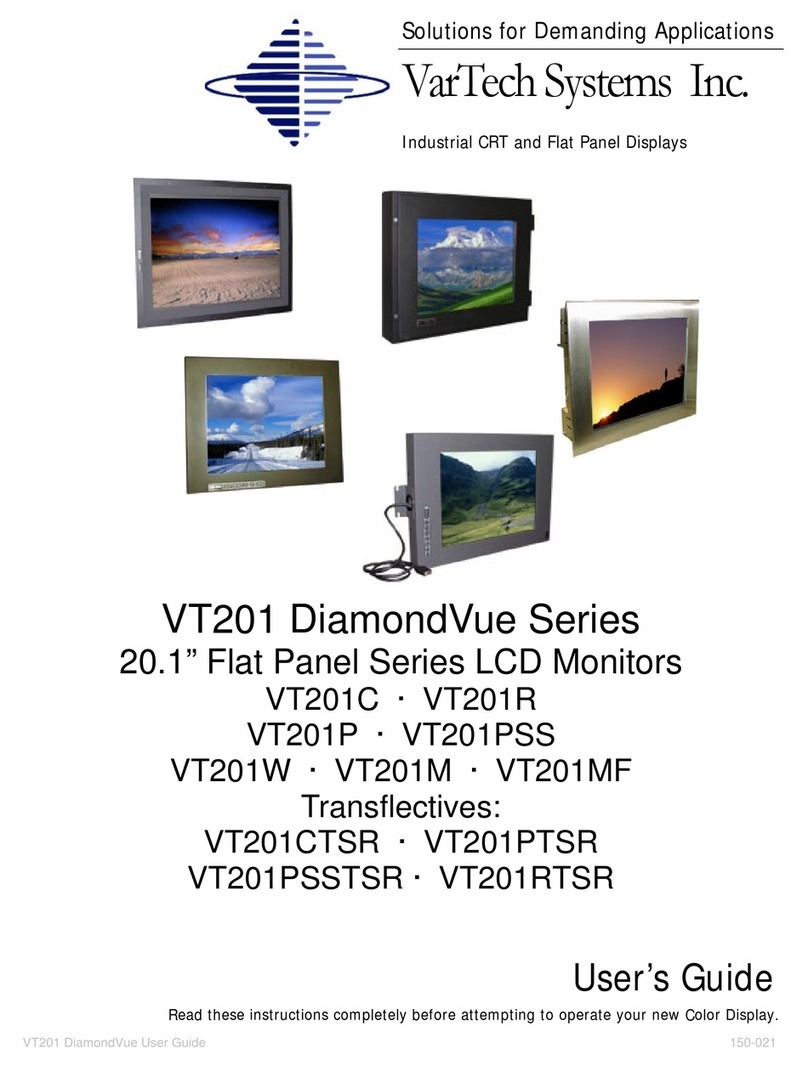 VarTech Systems DiamondVue VT201C User manual VarTech Systems DiamondVue VT201C User manual