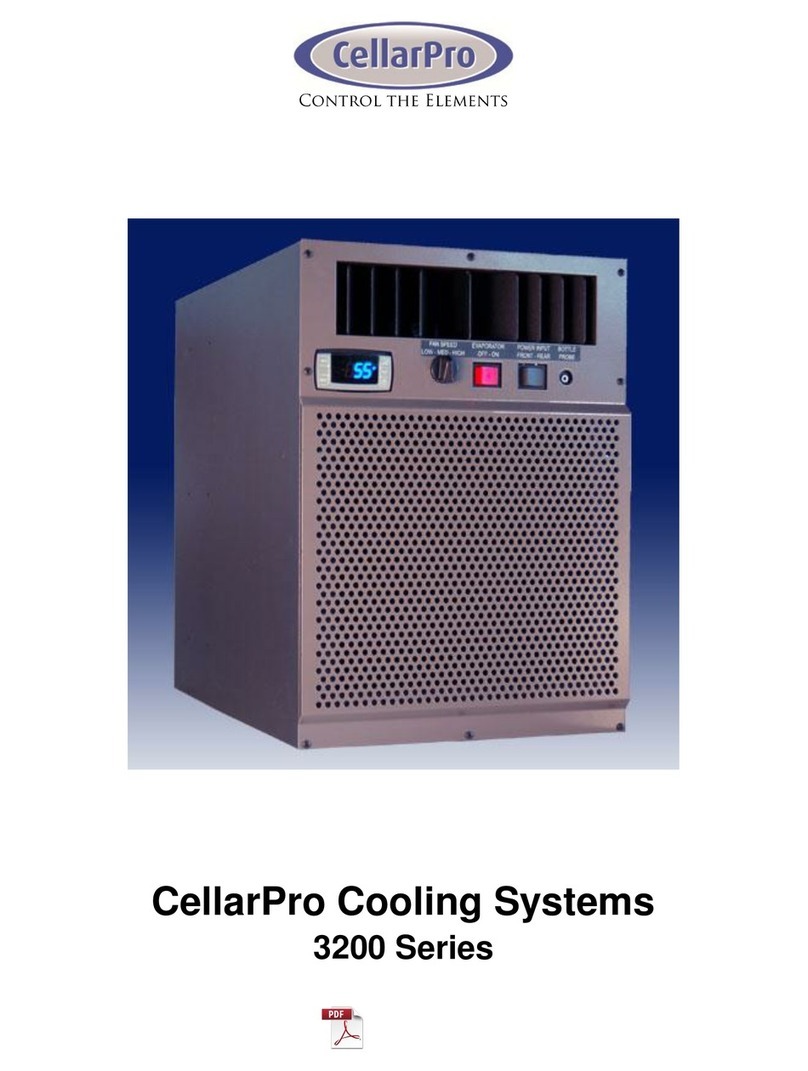 CellarPro 3200VSi owner's manual