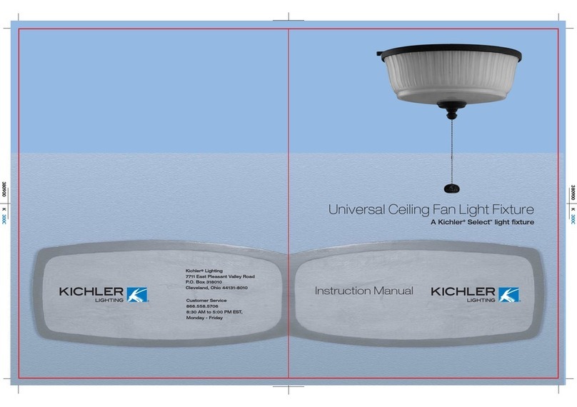 Kichler Lighting Ceiling Fan instruction manual
