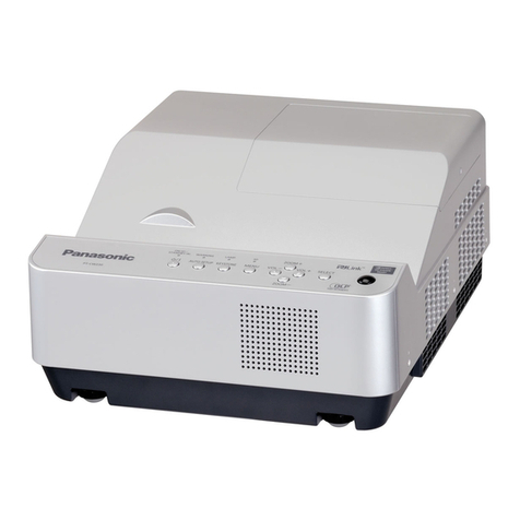 Panasonic PT-CW230E User manual