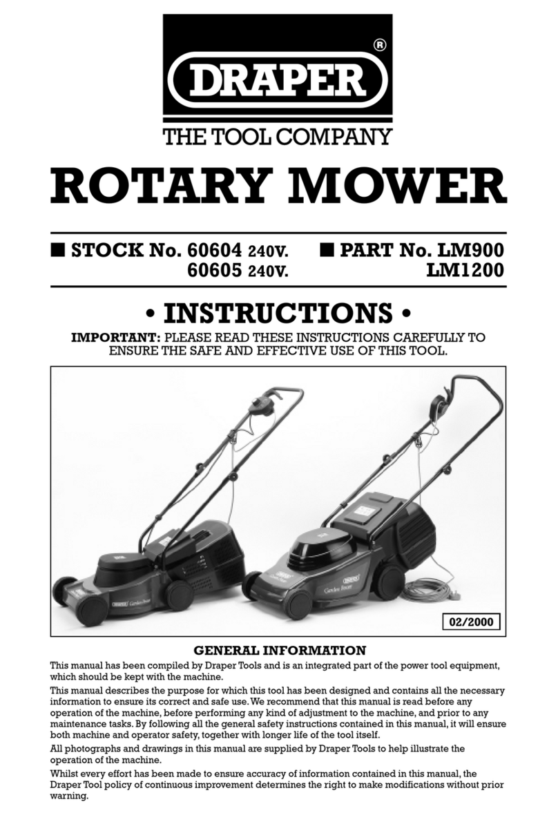 Draper LM900 instructions
