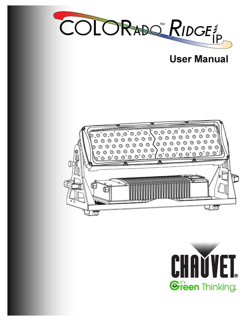 Chauvet COLORado Ridge IP User manual