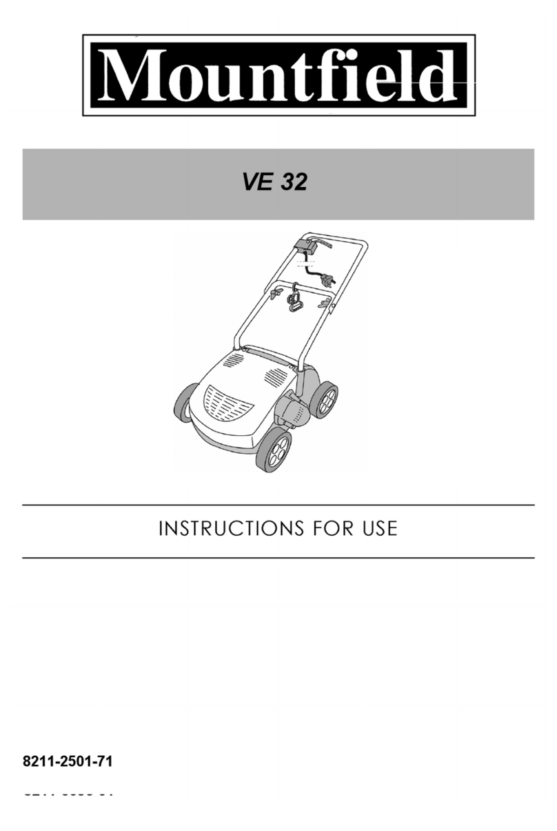 Mountfield VE 32 User manual