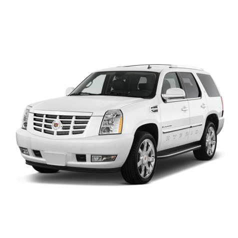 Cadillac 2012 Cadillac Escalade User manual