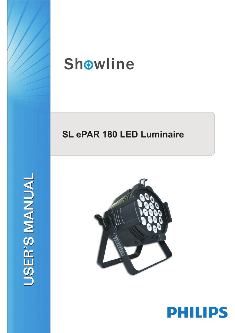 Philips SL ePAR 180 LED Luminaire user manual