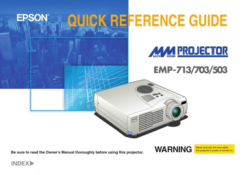 Epson EMP-713 User manual