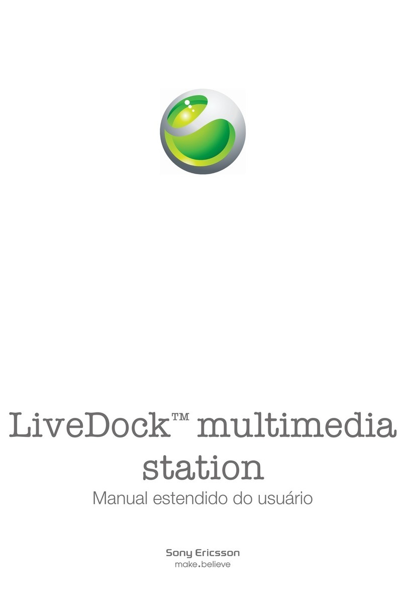 Sony Ericsson LiveDock DK10 User manual