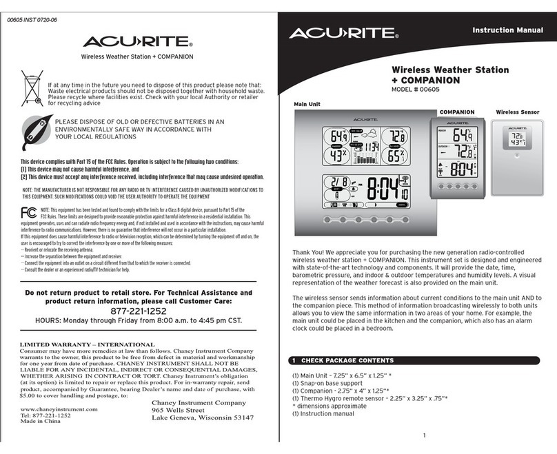 ACU-RITE 605 User manual
