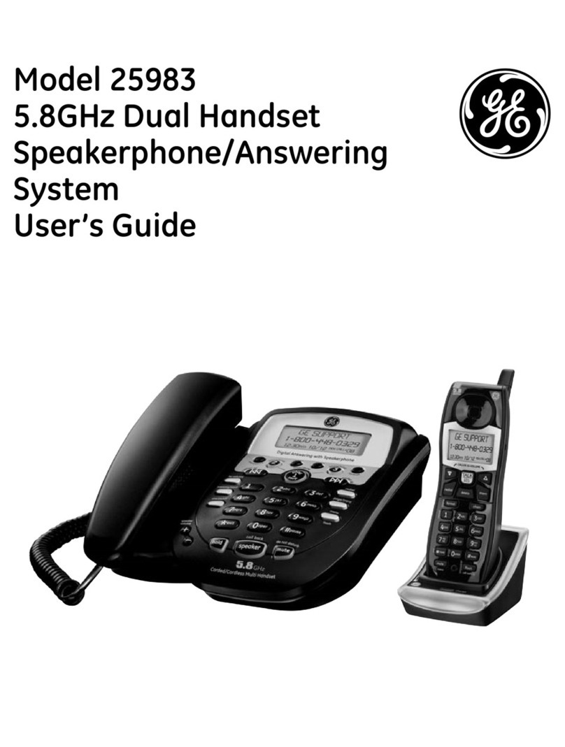 GE 25983 User manual