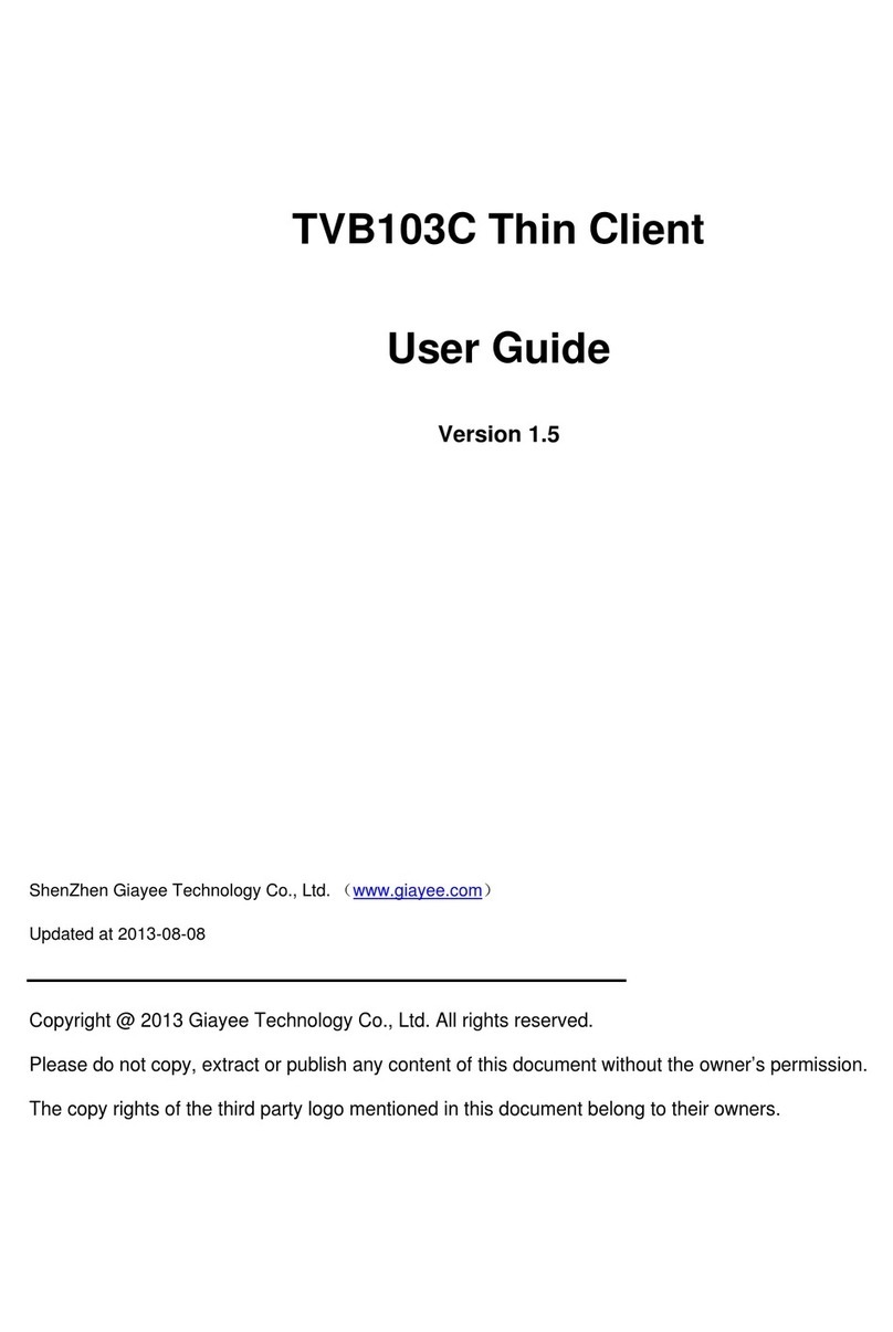 Giayee TVB103C user guide
