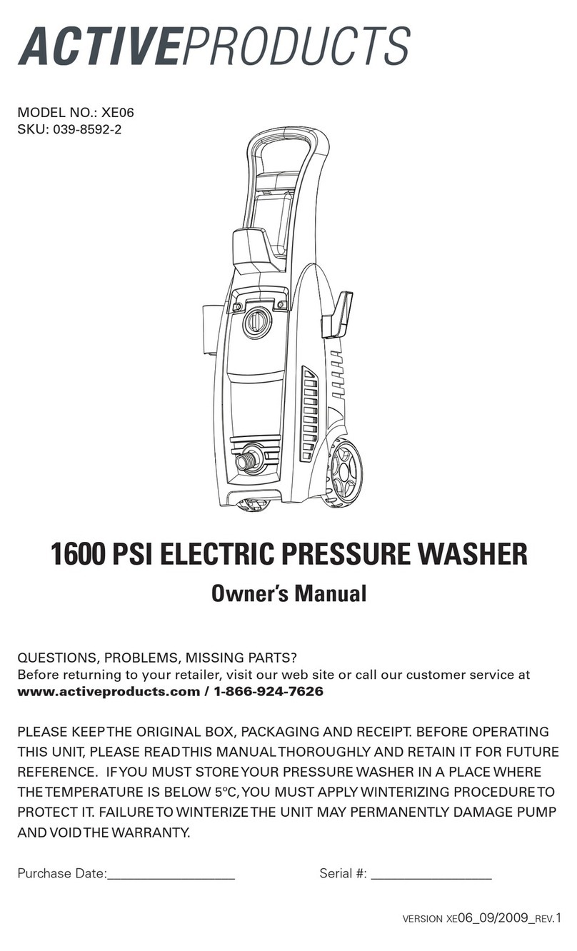 ActiveProducts XE06 owner's manual