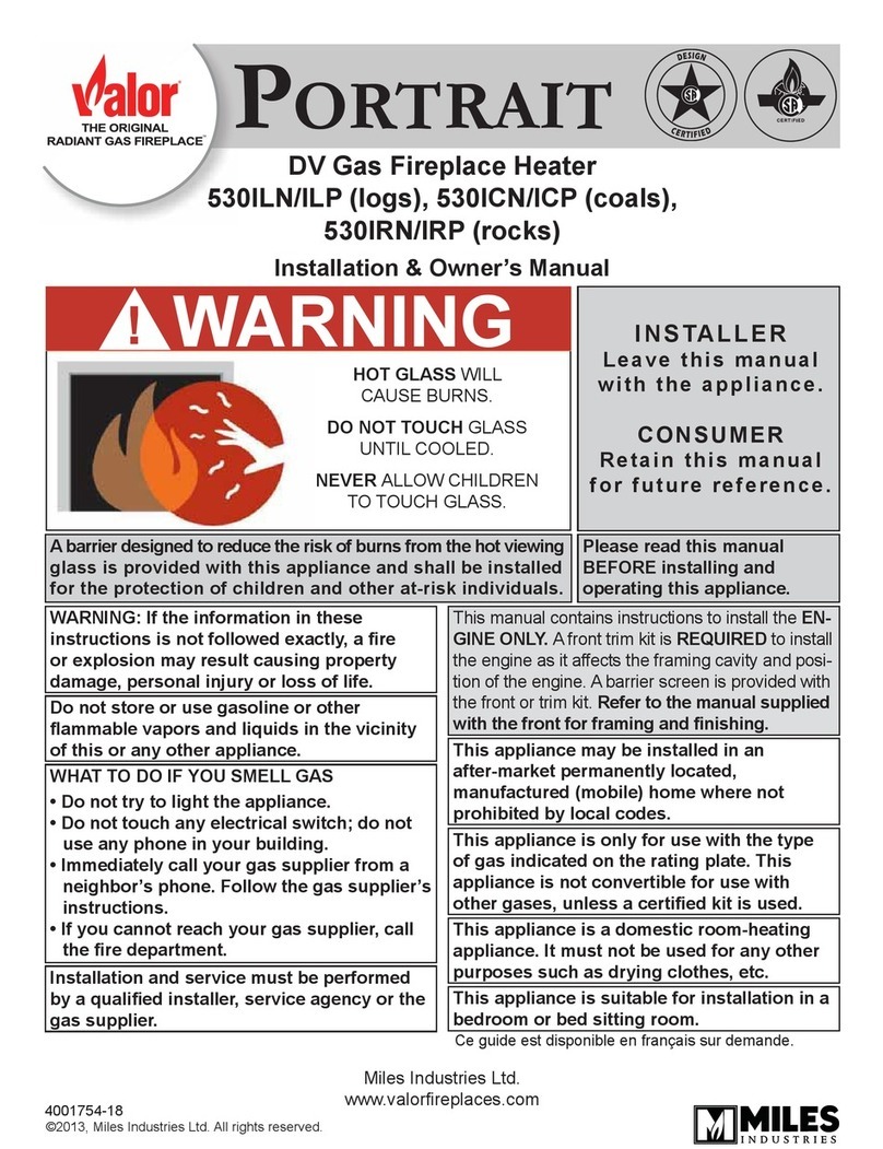 Valor 530ILN Operating instructions Valor 530ILN Operating instructions
