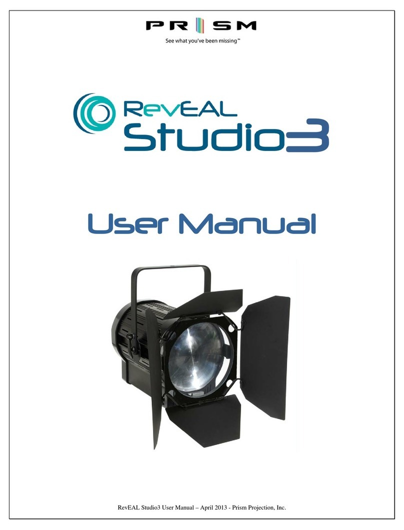 PRISM+ RevEAL Studio3 User manual