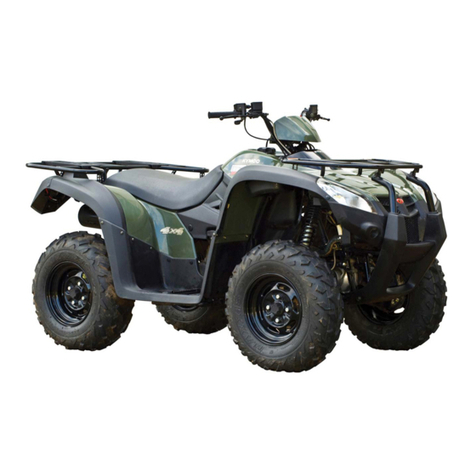 KYMCO MXU 500 User manual