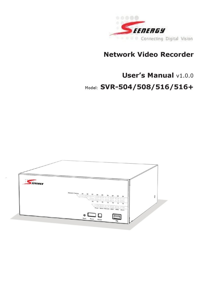 Seenergy SVR-504 user manual