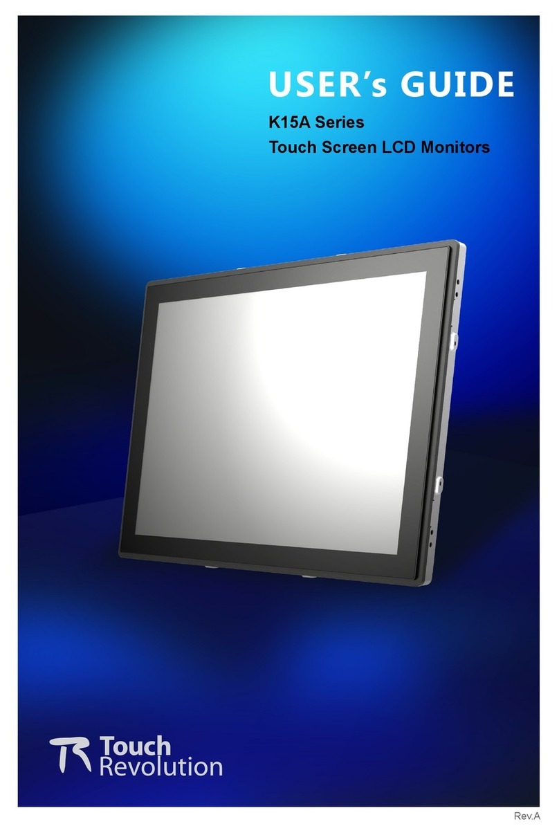 Touch Revolution K15A Series User manual