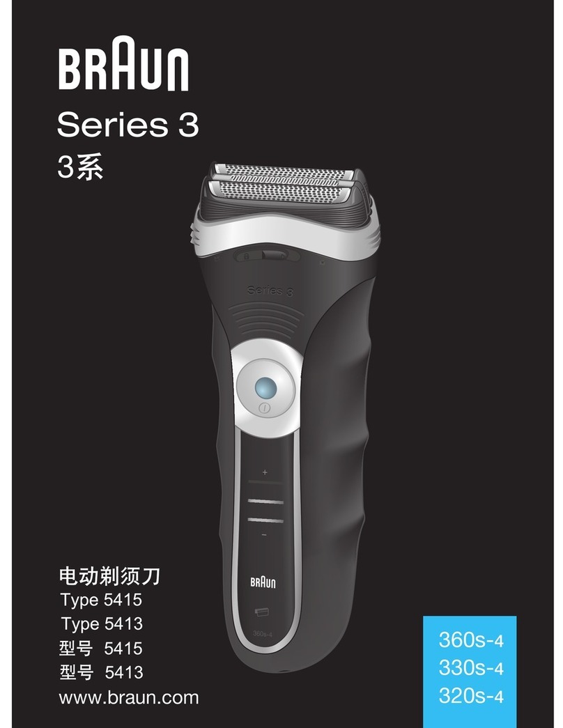 Braun 5413 User manual