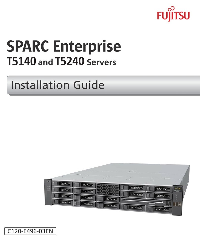 Fujitsu SPARC Enterprise T5140 User manual Fujitsu SPARC Enterprise T5140 User manual