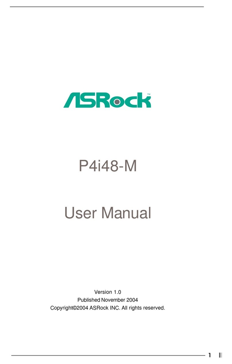 ASROCK P4i48-M User manual