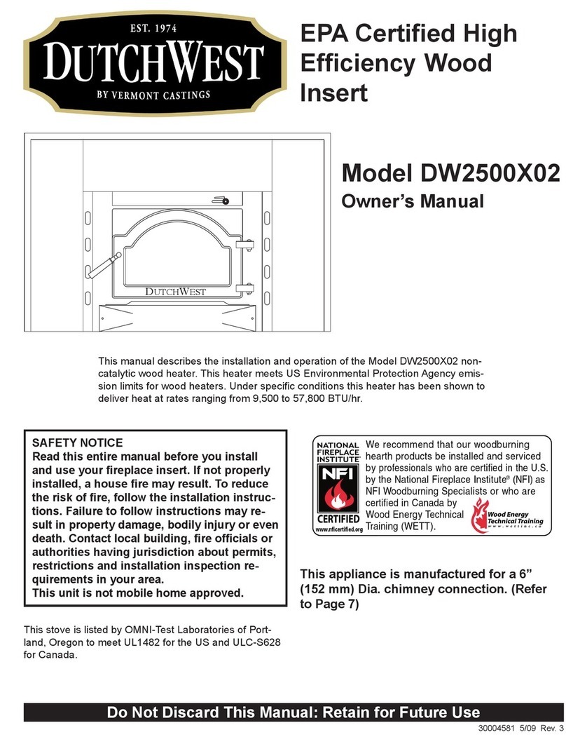 DutchWest DW2500X02 owner's manual DutchWest DW2500X02 owner's manual
