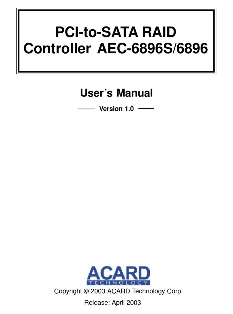 Acard AEC-6896S User manual