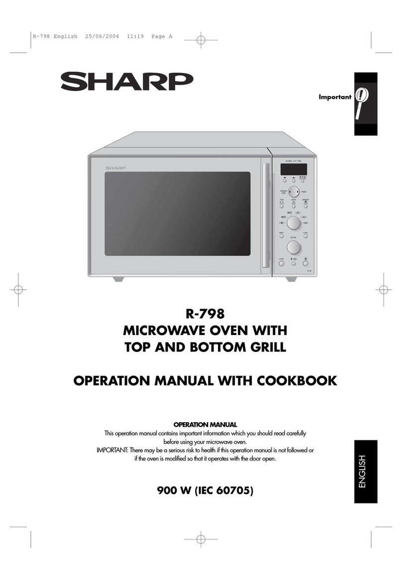 Sharp R-798 Instruction Manual
