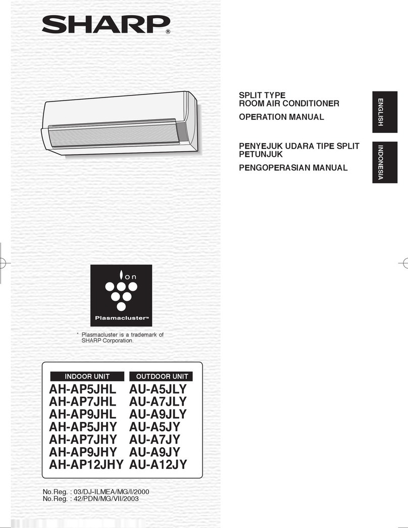 Sharp AH-AP5JHL User manual