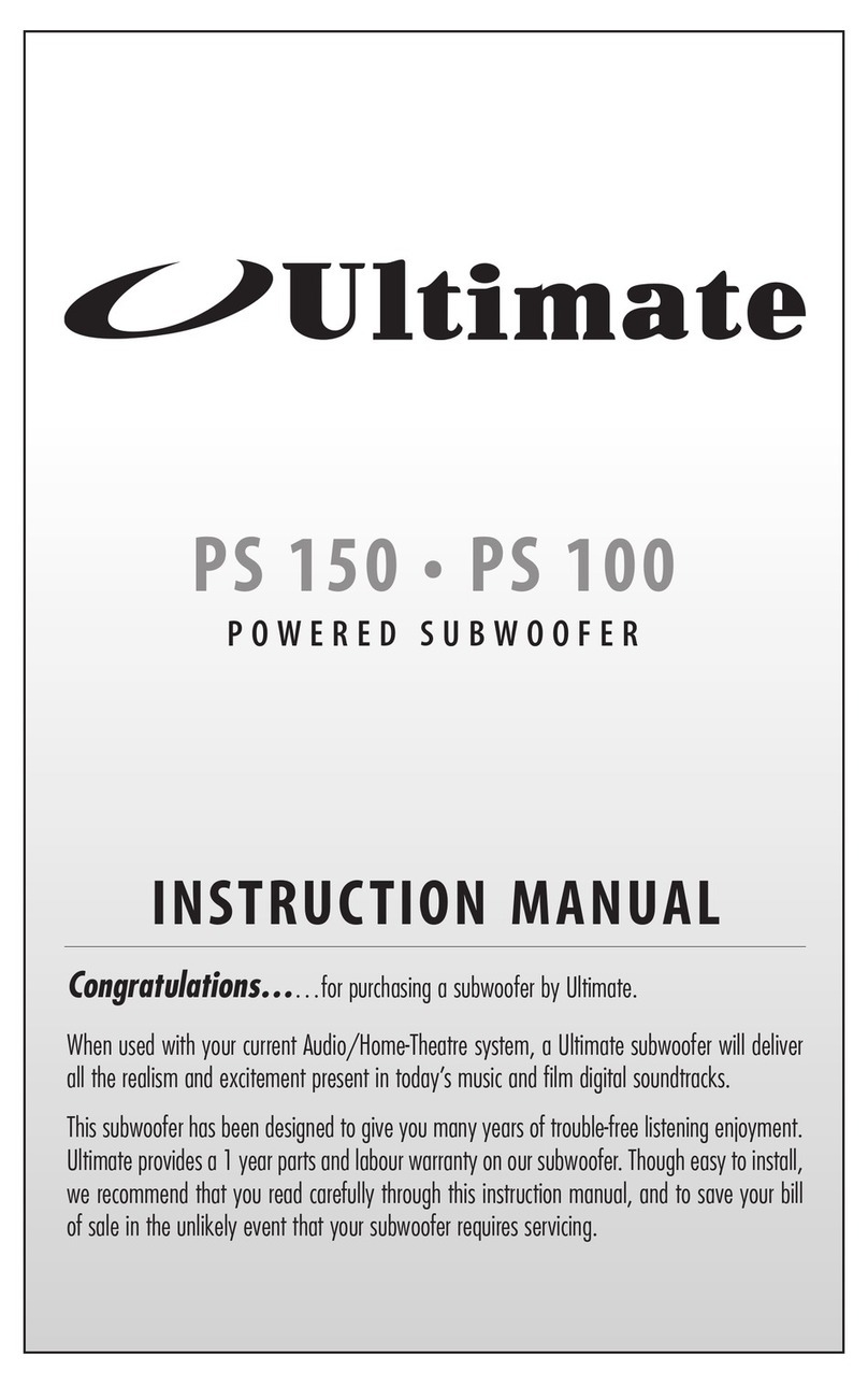 Ulti Mate PS 150 instruction manual