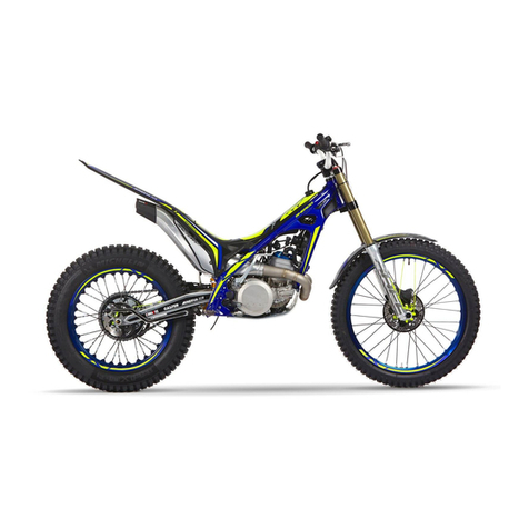 SHERCO X-RIDE 1.25 User manual
