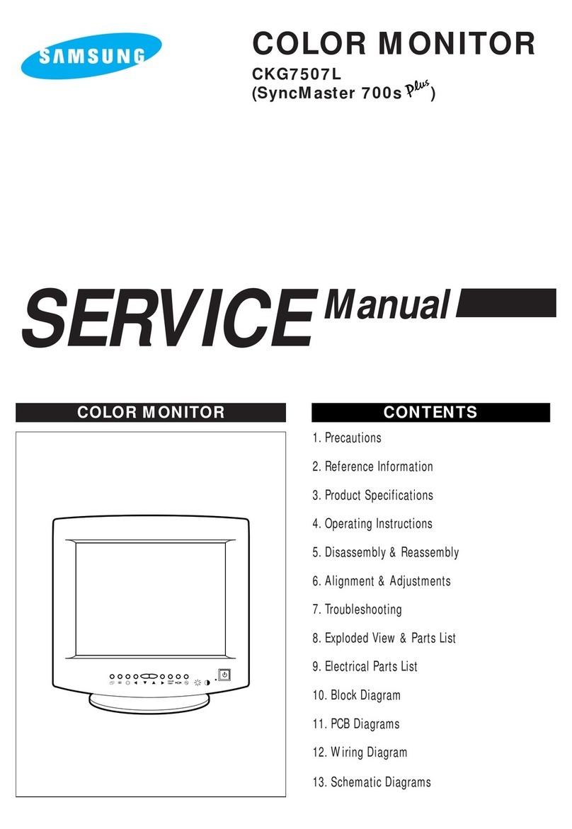 Samsung SyncMaster CKG7507L User manual