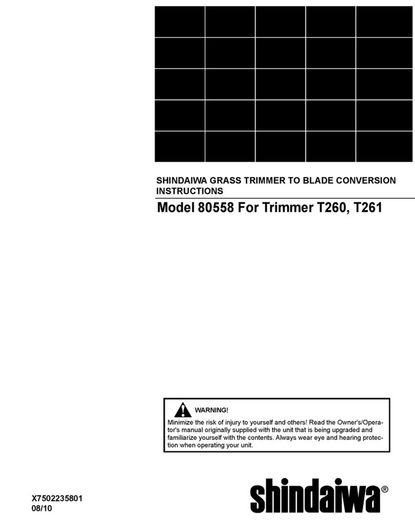 Shindaiwa 80558 instructions