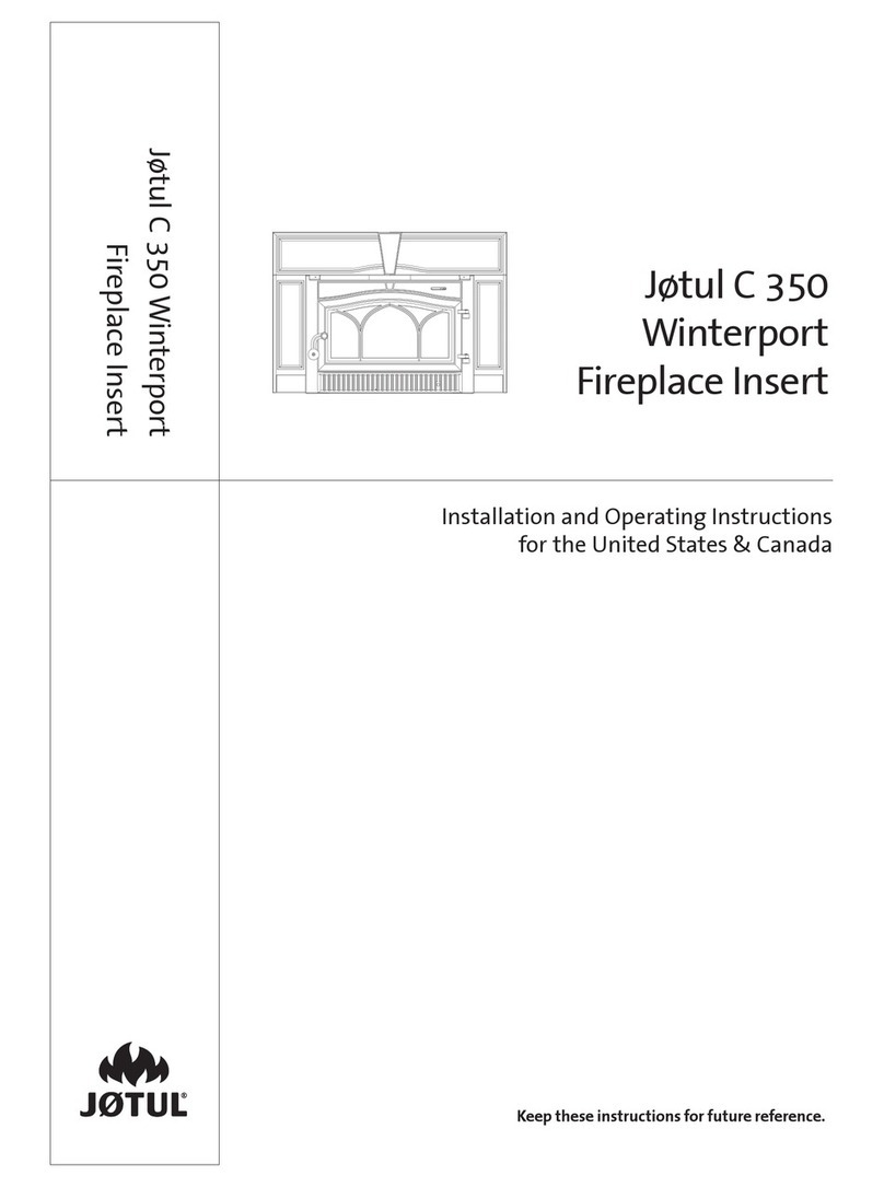 Jøtul C 350 Winterport User manual