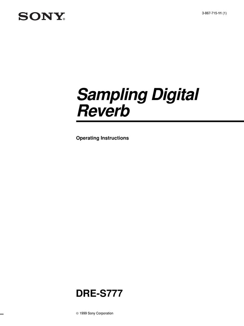 Sony DRE-S777 operating instructions