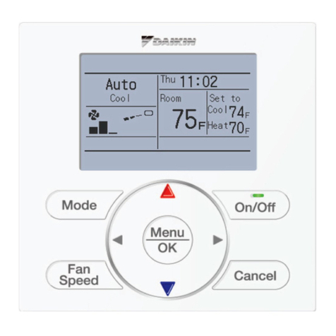 Daikin BRC1E71 User manual