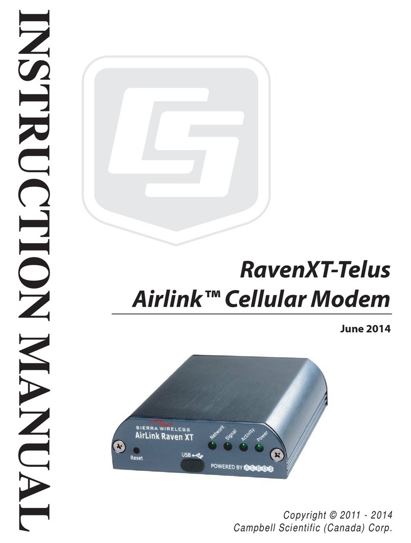 Sierra Wireless RavenXT-Telus User manual