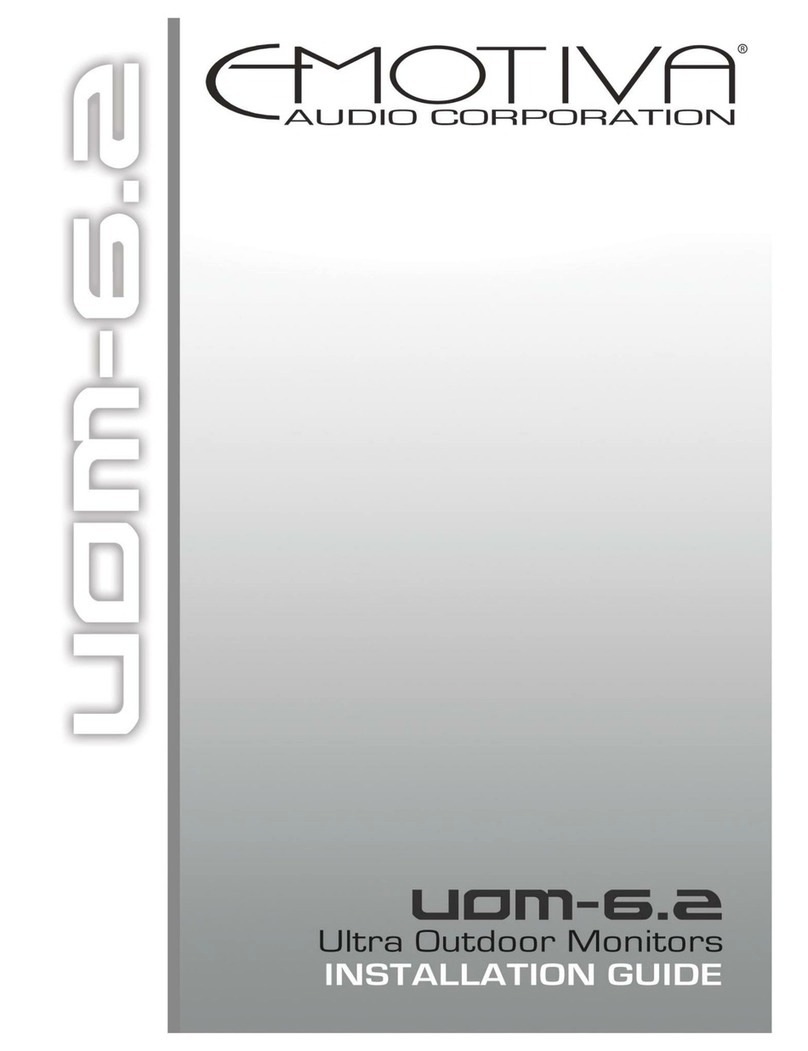 Emotiva UOM-6.2 installation guide