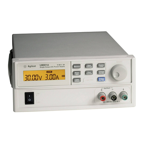 Agilent Technologies U8001A Manual Agilent Technologies U8001A Manual