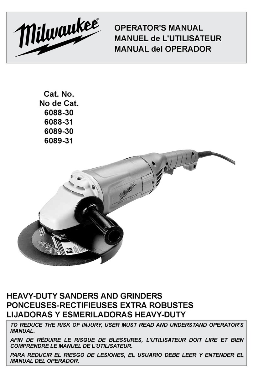 Milwaukee 6088-30 User manual