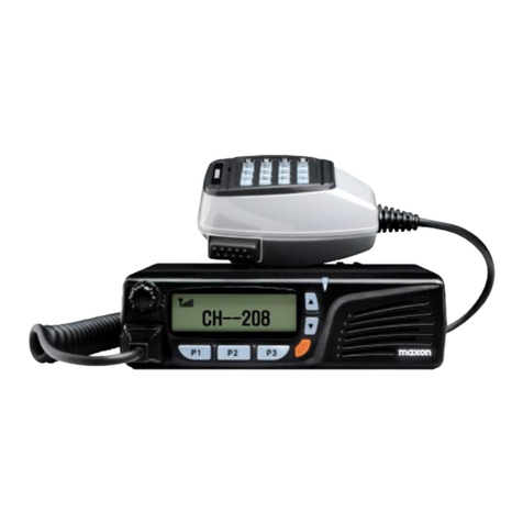 Maxon PM200 User manual